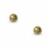 Thumbnail Image 0 of 4.0mm Polished Ball Stud Earrings in 14K Gold