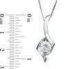 Thumbnail Image 2 of 1 CT. Certified Diamond Sirena™ Solitaire Pendant in 14K White Gold (I/I1)