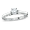 Thumbnail Image 0 of 3/8 CT. Certified Diamond Solitaire Engagement Ring in 14K White Gold (F/I1)