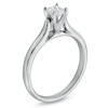 Thumbnail Image 2 of 3/8 CT. Certified Princess-Cut Diamond Solitaire Engagement Ring in 14K White Gold (F/I1)