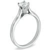 Thumbnail Image 2 of 1/2 CT. Certified Colorless Diamond Solitaire Engagement Ring in 14K White Gold (F/I1)
