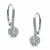 Thumbnail Image 1 of 1/4 CT. T.W. Multi-Diamond Drop Earrings in 10K White Gold