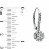 Thumbnail Image 2 of 1/4 CT. T.W. Multi-Diamond Drop Earrings in 10K White Gold