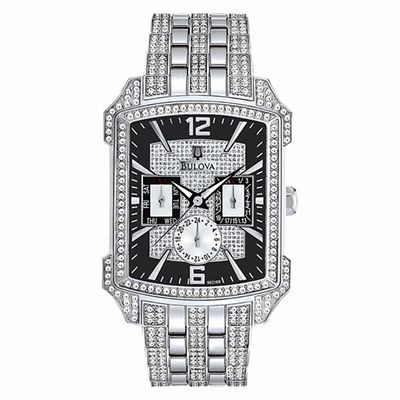 bulova rectangle watch