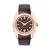 Thumbnail Image 1 of Men's Bulova Precisionist Longwood Rose-Tone Strap Watch with Brown Dial (Model: 97B110)