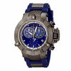 Thumbnail Image 1 of Men's Invicta Subaqua Chronograph Strap Watch with Blue Dial (Model: 5509)