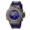 Thumbnail Image 0 of Men's Invicta Subaqua Chronograph Strap Watch with Blue Dial (Model: 5509)