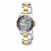 Thumbnail Image 0 of Ladies' Invicta Pro Diver Two-Tone Watch with Blue Mother-of-Pearl Dial (Model: 2961)