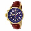 Thumbnail Image 1 of Men's Invicta I-Force Chronograph Gold-Tone Strap Watch with Blue Dial (Model: 3329)