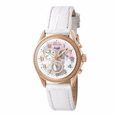 Invicta Women\'s Angel Pave Chronograph Roman Watch Invicta | Accessories | Invicta Womens Angel Pave  main image 2