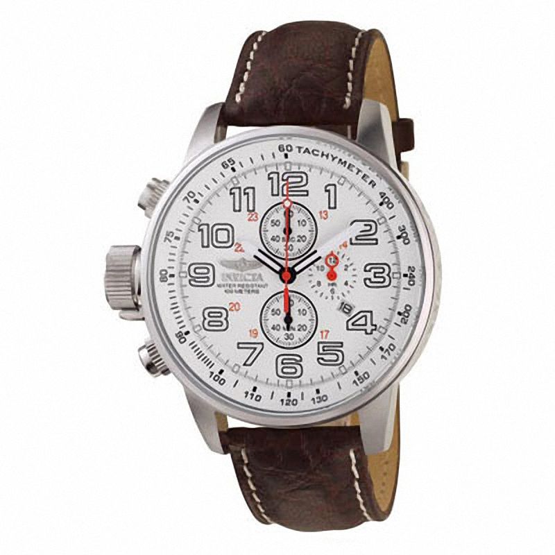 Main Image 1 of Men's Invicta I-Force Chronograph Strap Watch with White Dial (Model: 2771)