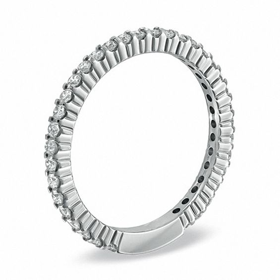 1/2 CT. T.w. Diamond Eternity Anniversary Band in 14K White Gold