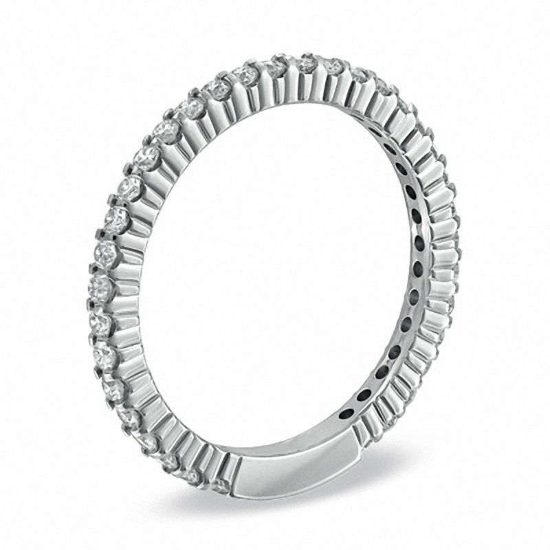 Main Image 2 of 1/2 CT. T.W. Diamond Eternity Anniversary Band in 14K White Gold