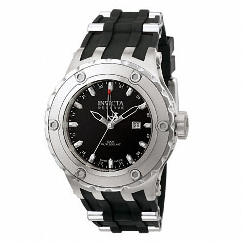 Men's Invicta Subaqua Strap Watch with Black Dial (Model: 6182)