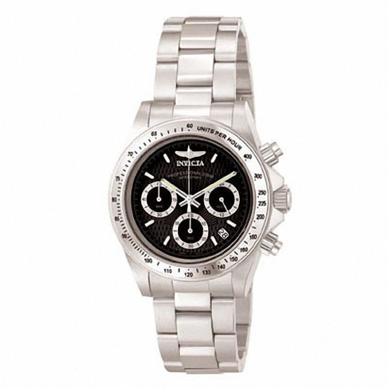 Men's Invicta Speedway Watch with Black Dial (Model: 9223)