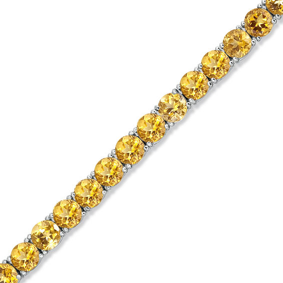 5 0mm Citrine Tennis Bracelet In Sterling Silver View All 5 0mm Citrine Tennis Bracelet In Sterling Silver