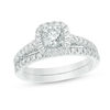 Thumbnail Image 1 of 2 CT. T.W. Diamond Frame Bridal Set in 14K White Gold