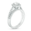 Thumbnail Image 2 of 2 CT. T.W. Diamond Frame Bridal Set in 14K White Gold
