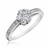 Thumbnail Image 1 of 1/2 CT. T.W. Multi-Diamond Ring in 14K White Gold