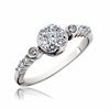 Thumbnail Image 1 of 1/2 CT. T.W. Diamond Endless Blossom Ring in 14K White Gold