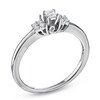 Thumbnail Image 2 of 1/8 CT. T.W. Princess-Cut Diamond Promise Ring in 10K White Gold