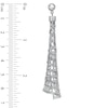 Thumbnail Image 2 of Beaded Dangle Earrings in Sterling Silver