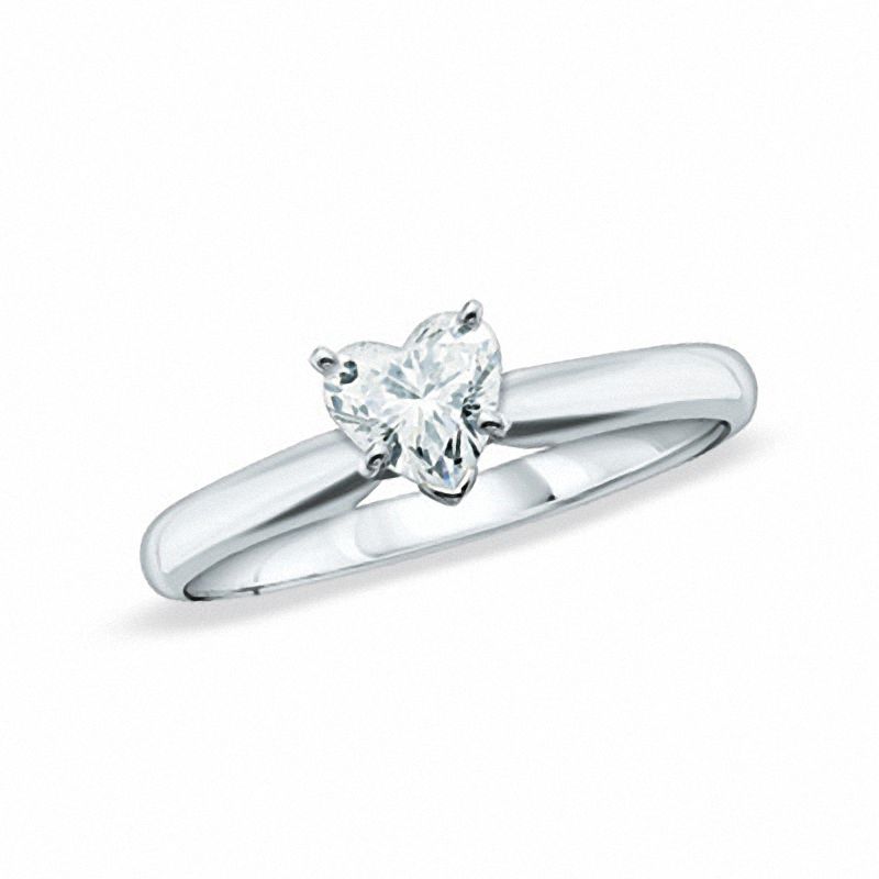 Heart shaped engagement ring zales deals