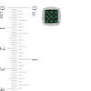 Thumbnail Image 2 of Emerald and Diamond Accent Square Stud Earrings in 10K White Gold