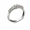 Thumbnail Image 2 of 1/2 CT. T.W. Diamond Seven Stone Ring in 14K White Gold