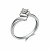 Thumbnail Image 2 of Cherished Promise Collection™ Quad Princess-Cut Diamond Accent Promise Ring in Sterling Silver