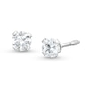 Thumbnail Image 0 of Child's 3.0mm Cubic Zirconia Stud Earrings in 14K White Gold