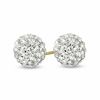 Thumbnail Image 1 of 7.8mm Crystal Ball Stud Earrings in 14K Gold