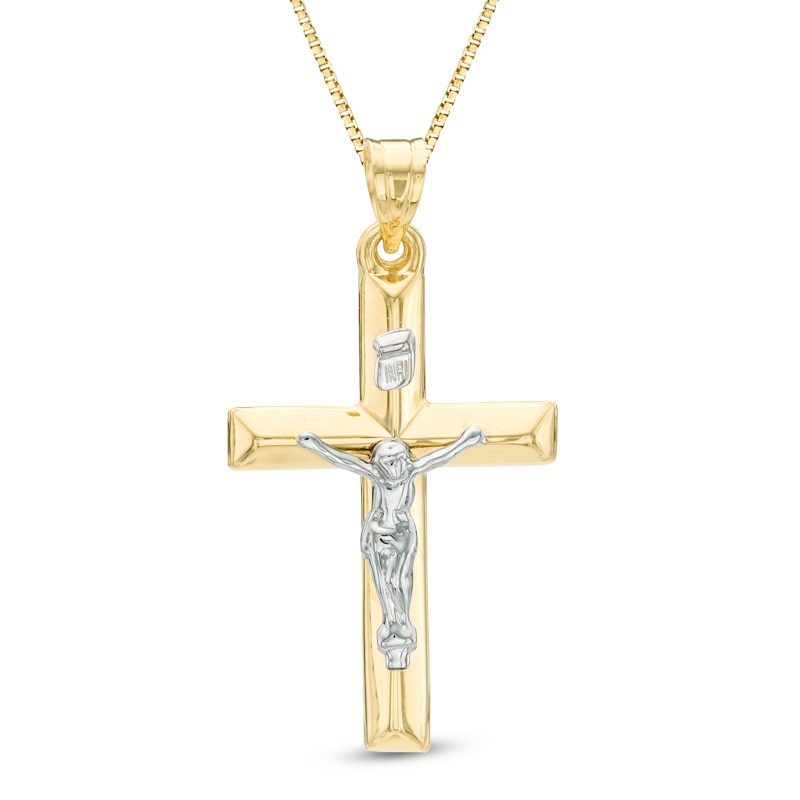 Brass Cross Charms, 2 sizes, Cross Pendants, Cross Charm, Gold Plating –  Bling by A