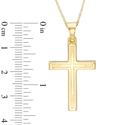 Zales womens sales cross necklace