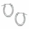Thumbnail Image 1 of 15mm Hoop Earrings in 14K White Gold