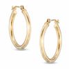 Thumbnail Image 1 of 20mm Polished Hoop Earrings in 14K Gold