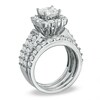 Thumbnail Image 2 of 3 CT. T.W. Diamond Semi-Mount Three-Piece Bridal Set in 14K White Gold