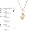 Thumbnail Image 2 of Sirena™ 1/7 CT. Diamond Solitaire Pendant in 14K Gold