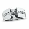 Thumbnail Image 0 of 1/2 CT. T.W. Diamond Semi-Mount in 14K White Gold