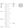 Thumbnail Image 2 of 1/2 CT. T.W. Certified Canadian Diamond Earrings in 14K White Gold (I/I2)