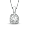Thumbnail Image 1 of 1/4 CT. T.W. Certified Canadian Diamond Pendant in 14K White Gold (I/I2)