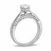 Thumbnail Image 2 of 3/4 CT. T.W. Certified Canadian Diamond Solitaire Frame Engagement Ring in 14K White Gold (I/I1)