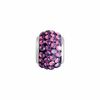 Thumbnail Image 1 of Persona® Sterling Silver Purple Crystal Charm