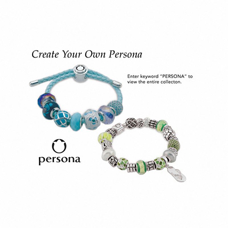 Persona® Sterling Silver Purple Crystal Charm