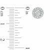 Thumbnail Image 1 of Celebration Lux® 5/8 CT. T.W. Diamond Frame Earrings in 14K White Gold (I/SI2)