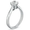Thumbnail Image 2 of 1 CT. Certified Canadian Diamond Solitaire Engagement Ring in 18K White Gold (I/SI2)