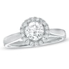 Thumbnail Image 1 of For Eternity 1 CT. T.W. Diamond Engagement Ring in 14K White Gold