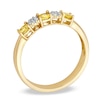 Thumbnail Image 2 of Yellow Sapphire and Diamond Accent Ring in 10K Gold