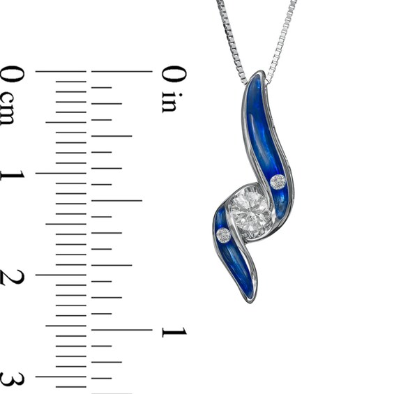 Sirenaâ¢ Jeans 1/5 CT. T.w. Diamond Pendant in 14K White Gold