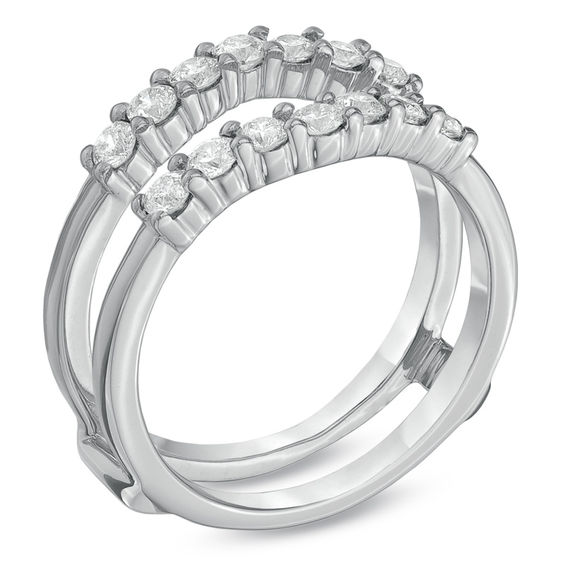 Celebration LuxÂ® 3/4 CT. T.w. Certified Diamond Solitaire Enhancer in 18K White Gold (I/Si2)